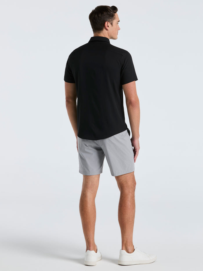 8" Limitless Stretch Tech Short (Chieseled Stone)