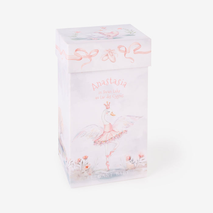 Anastasia the Ballerina Swan Plush Toy w/ Gift Box