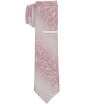 Andrelle Floral Slim Tie (Pink)