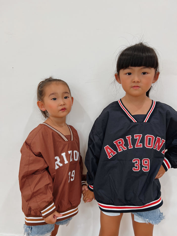 Arizona 39 Long Sleeve Unisex Top (Brown) - Sun Peony Coconut