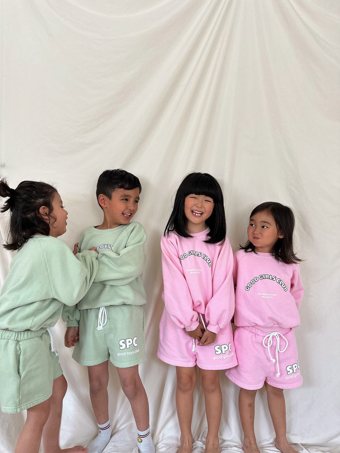 Avocado Good Boys Club Short - Sun Peony Coconut