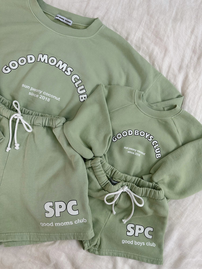 Avocado Good Boys Club Short - Sun Peony Coconut