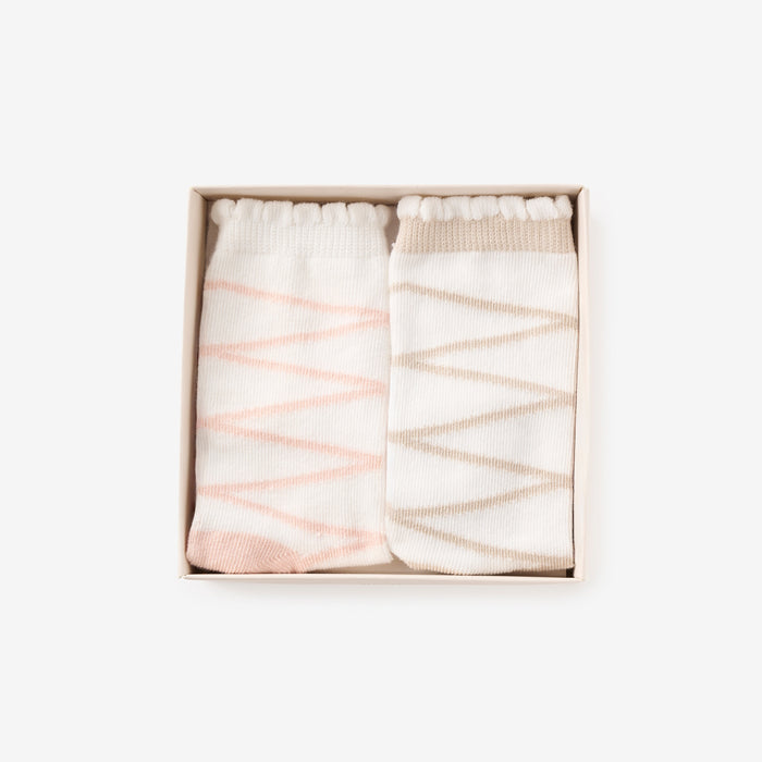 Ballet Knee-High Non Slip Baby Socks 2 Pack