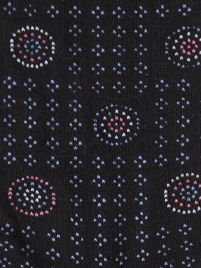 Men's Bamboo Blend Medallion Socks (Anthracite)