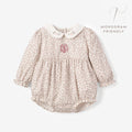 Berry Vines Embroidered Collar Bubble