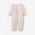 Berry Vines Peter Pan Collar Jumpsuit