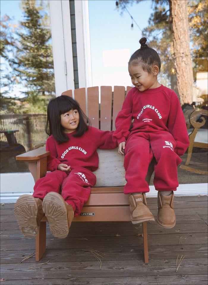 Big Bear Good Girls Club Sweatpants Fire - Sun Peony Coconut