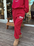 Big Bear Good Moms Club Sweatpants Fire - Sun Peony Coconut