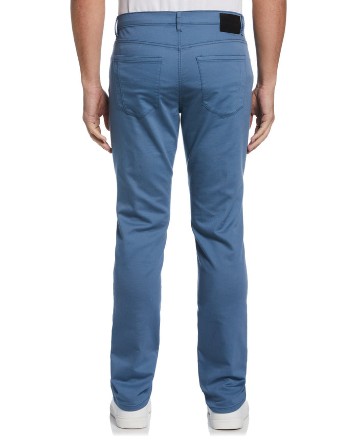Slim Fit Stretch Knit 5-Pocket Pant (Copen Blue)