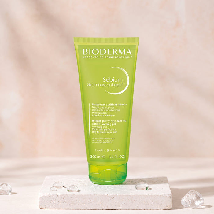 Bioderma Sébium Gel Moussant Actif Limpiador Anti-acné 200ml
