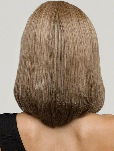 Blonde Hair Tail Curling Inward Shoulder Short Synthetic Wigs