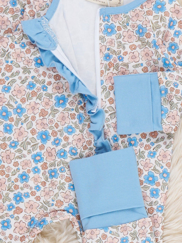Blossom Floral Ruffle Romper