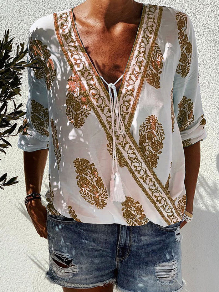 Bohemian Printed Top