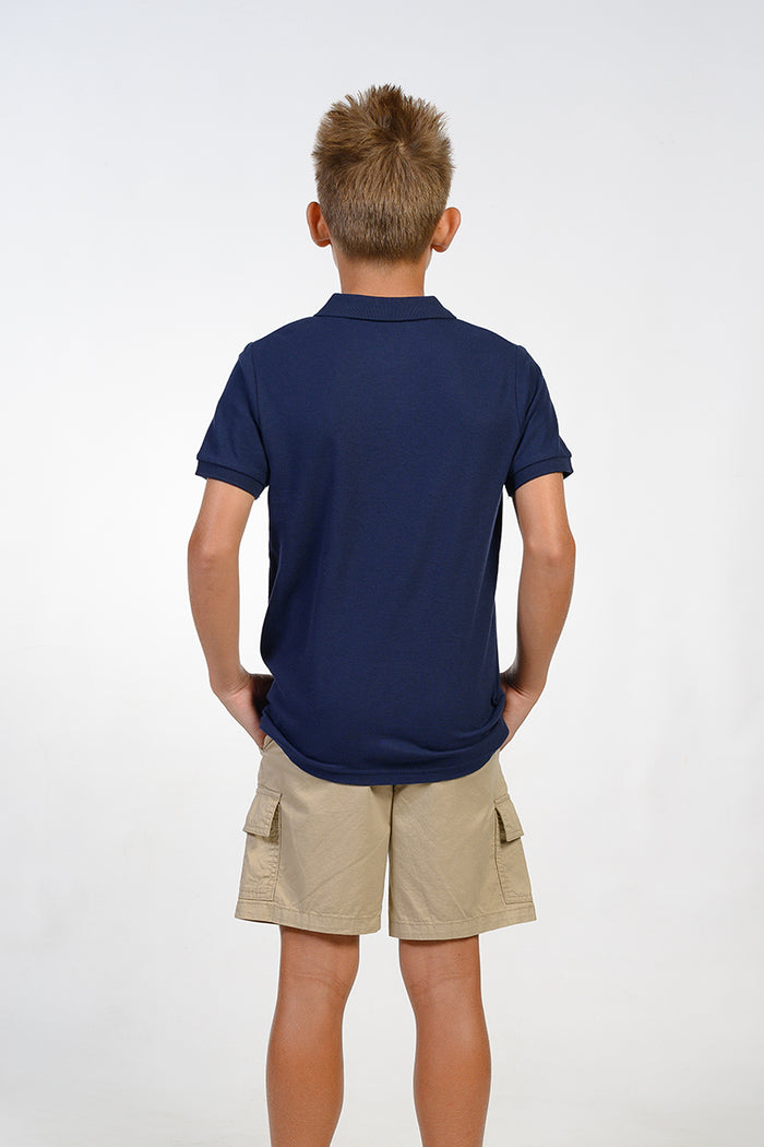 Boys' Short Sleeve Polo 2-Pack