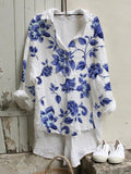 Casual Floral Shirts & Tops