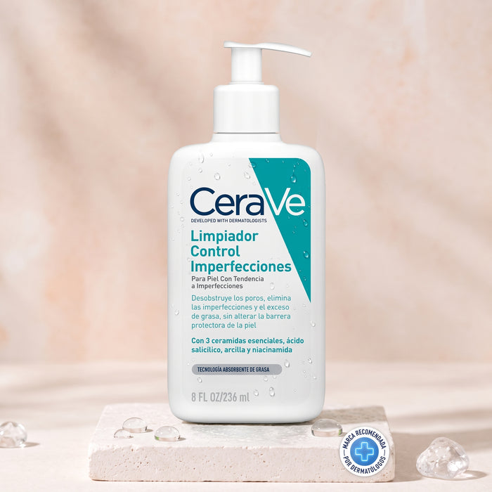 CeraVe Blemish Control Gel Limpiador Control Imperfecciones 236ml