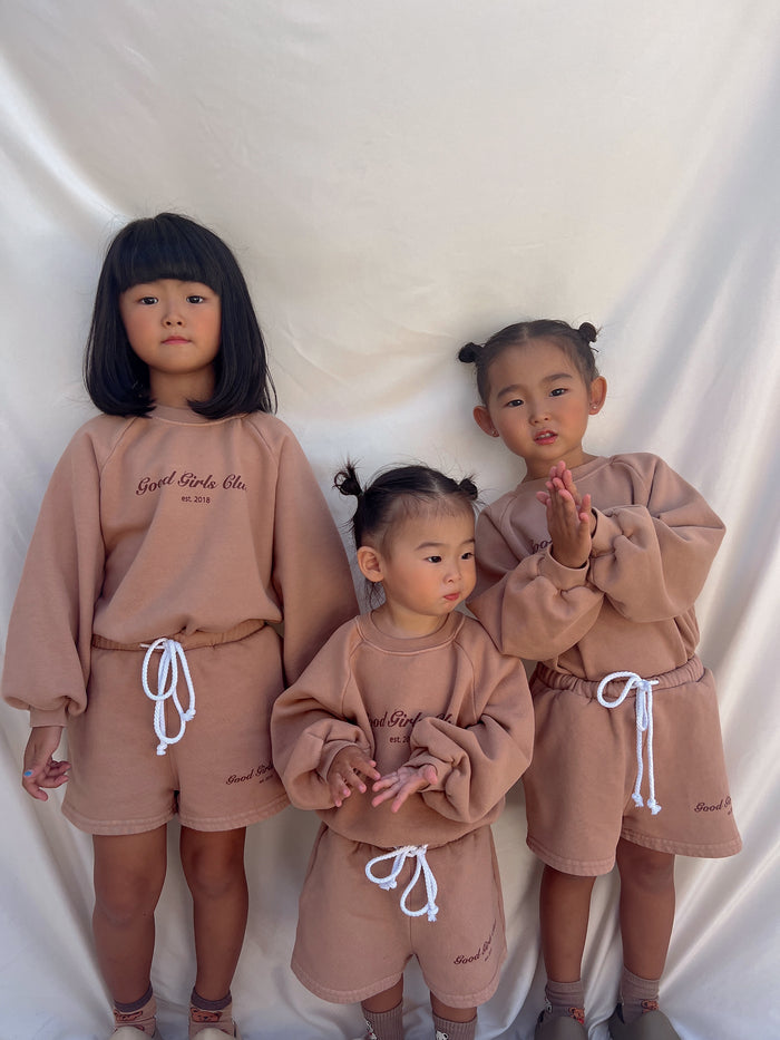 Cinnamon Good Girls Sweatshirt - Sun Peony Coconut