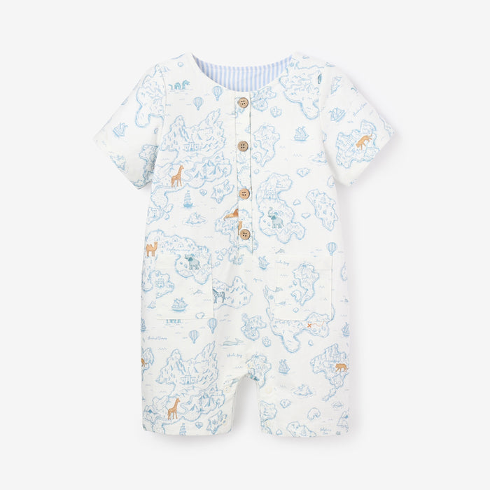 Cotton Explorer Print Shortall