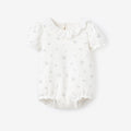 English Rose Double Knit Eyelet Lace Collar Bubble