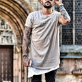 Fashion Casual Monogram Printing Men'S T-Shirt