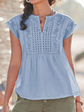 Fashionable Bohemian Printed Short-sleeved T-shirt
