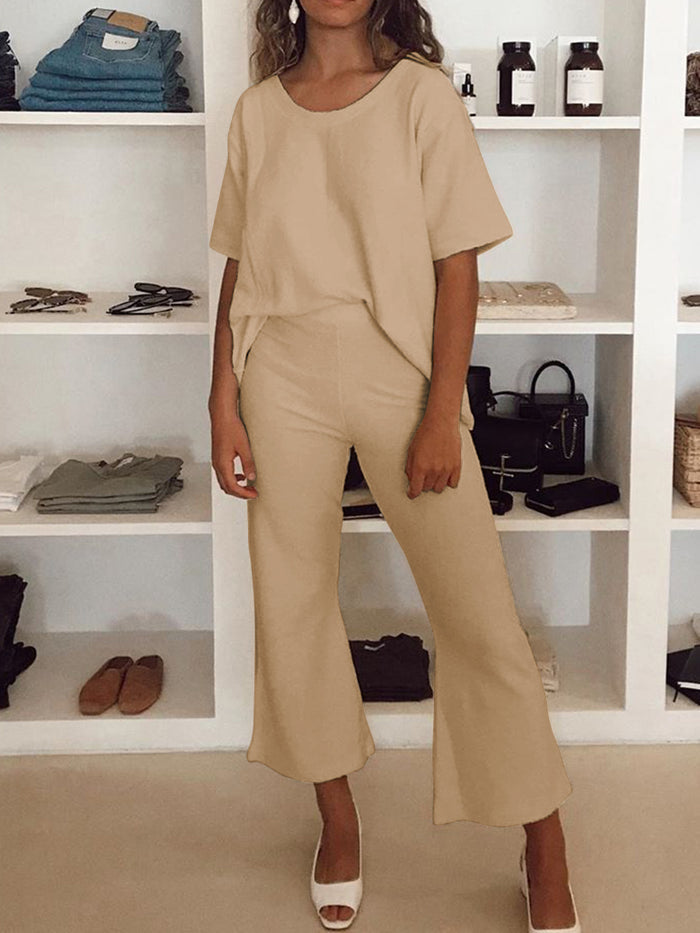 Fashional Mid-long Sleeve Pure Color Women's Suit