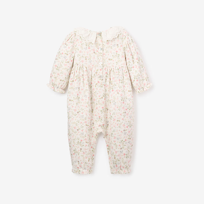 Folklore Floral Organic Muslin Jumpsuit