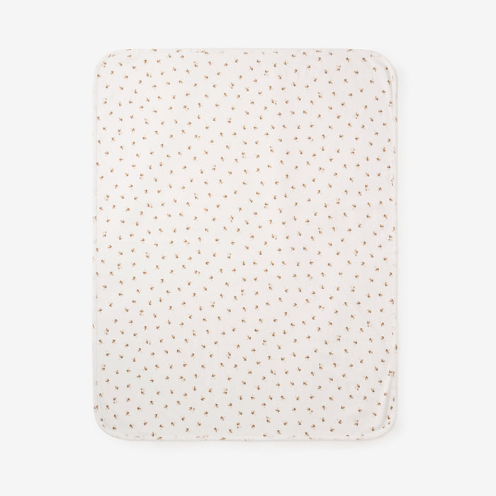 Forest Forager Organic Cotton Pointelle Baby Blanket
