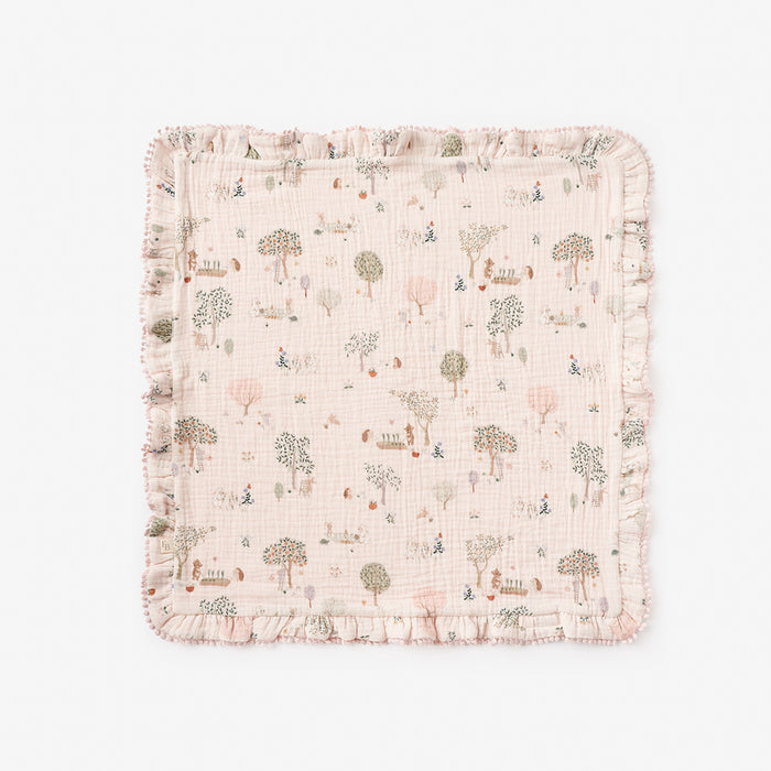 Garden Picnic Organic Muslin Security Blanket
