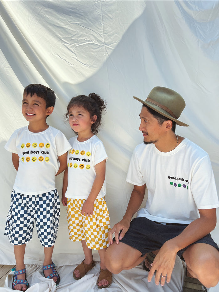 Good Boys Club Tee - Sun Peony Coconut
