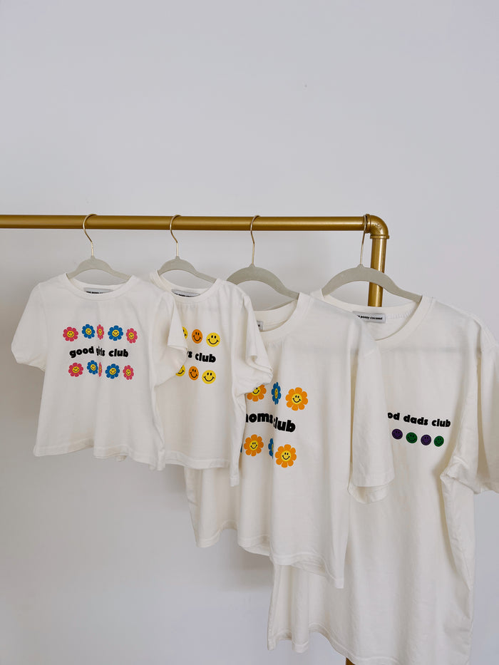 Good Boys Club Tee - Sun Peony Coconut