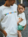 Good Dads Club Tee - Sun Peony Coconut