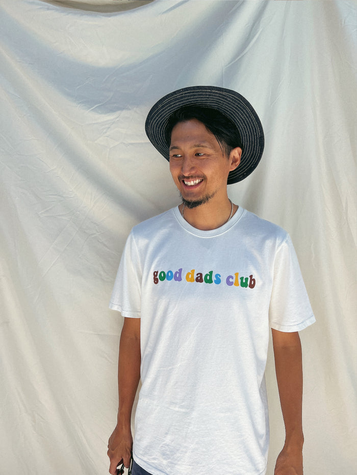 Good Dads Club Tee - Sun Peony Coconut
