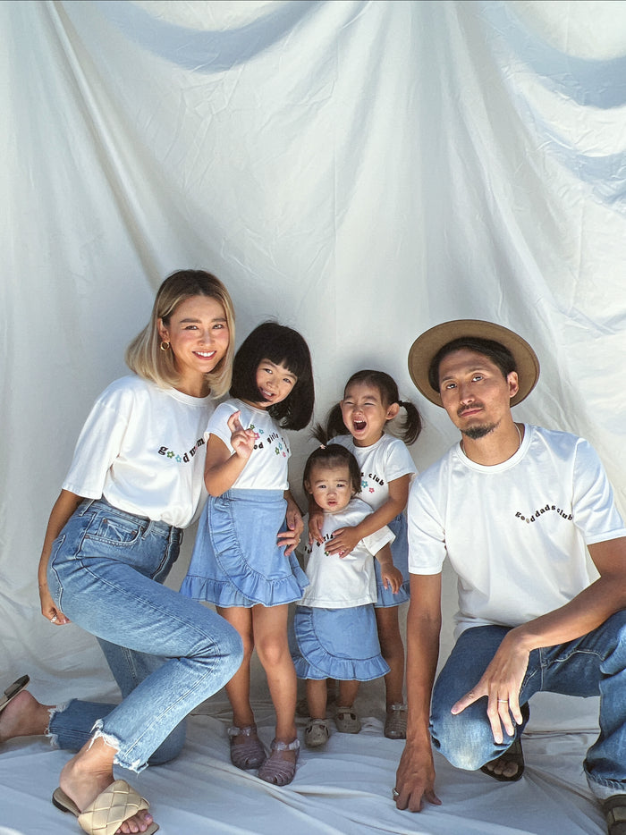 Good Moms Club Tee - Sun Peony Coconut