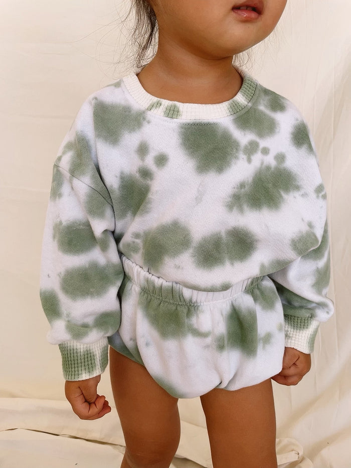 Hannah Sweatshirt (Avocado) - Sun Peony Coconut