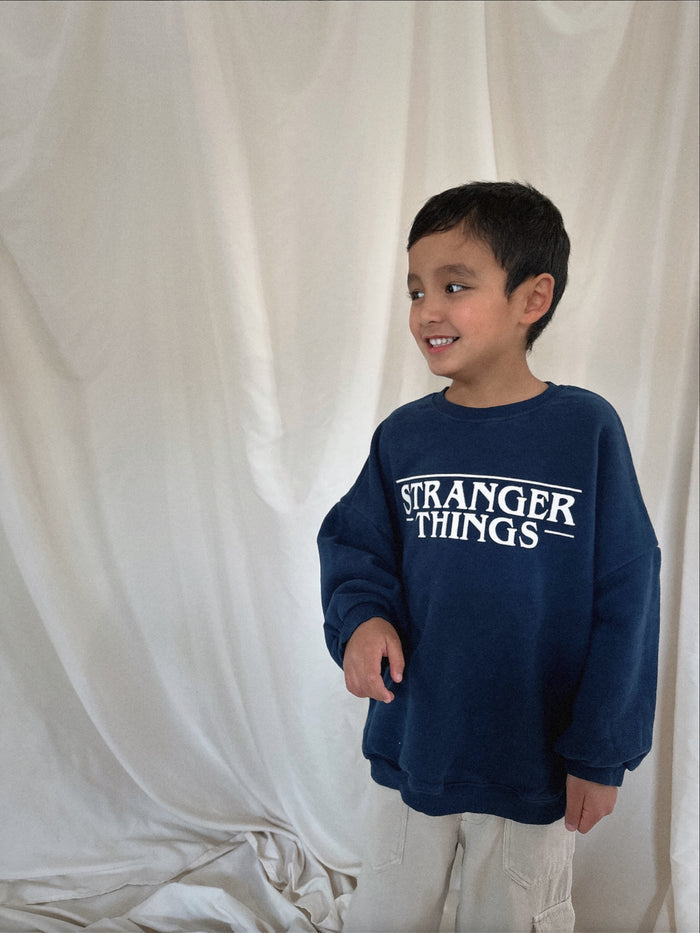 Hawkins Crewneck Midnight - Sun Peony Coconut