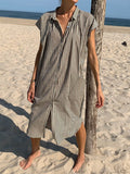 Holiday Shirt Casual Striped Dress