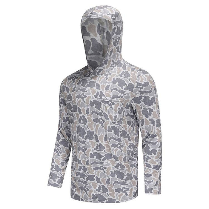 Honey Hole Outdoors Drift Performance Hoodie - Smoke Camo