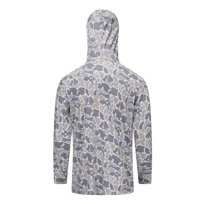 Honey Hole Outdoors Drift Performance Hoodie - Smoke Camo
