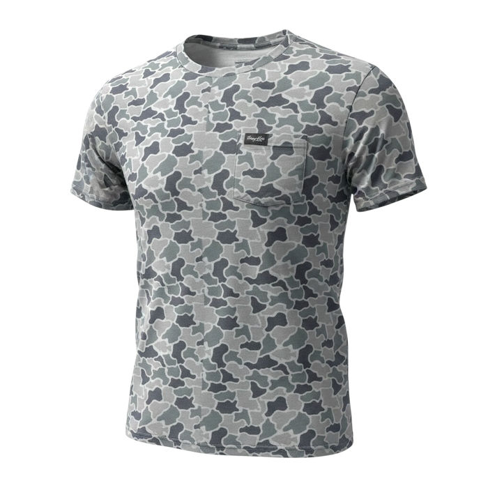 Honey Hole Outdoors Drift Performance Tee - Hideaway Camo