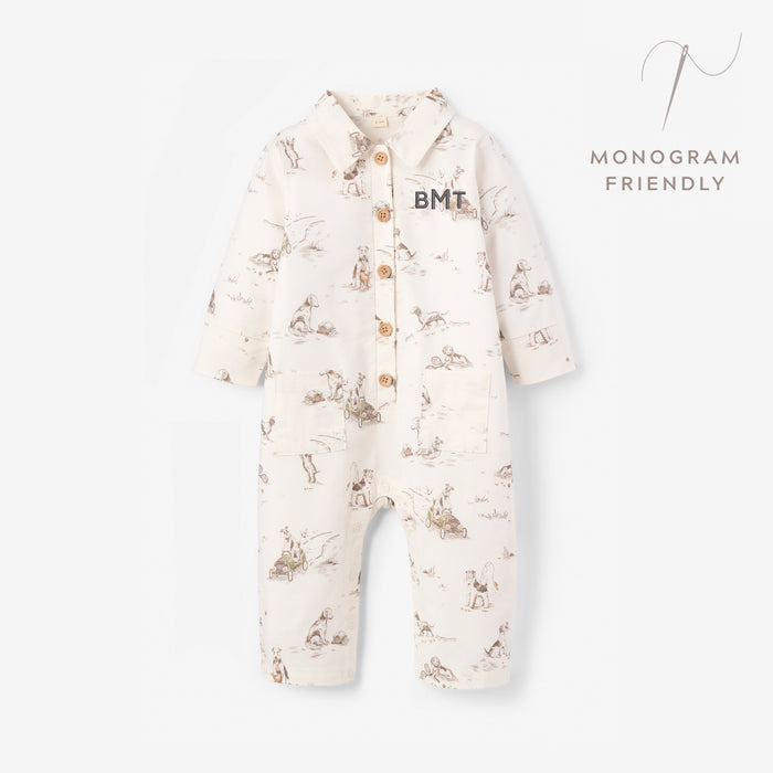 Hounds & Heritage Print Jumpsuit