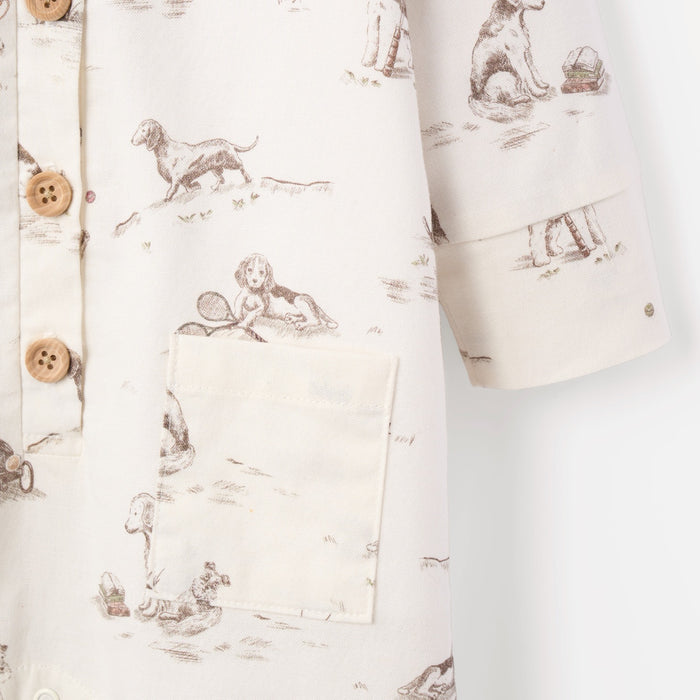 Hounds & Heritage Print Jumpsuit