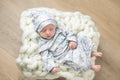 Kids Green Light Camo Baby Gown Set