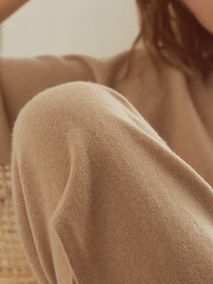 Knitting Leisure Split Two-piece Suit