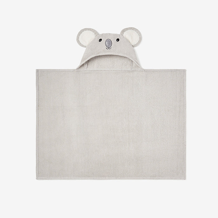 Koala Hooded Baby Bath Wrap