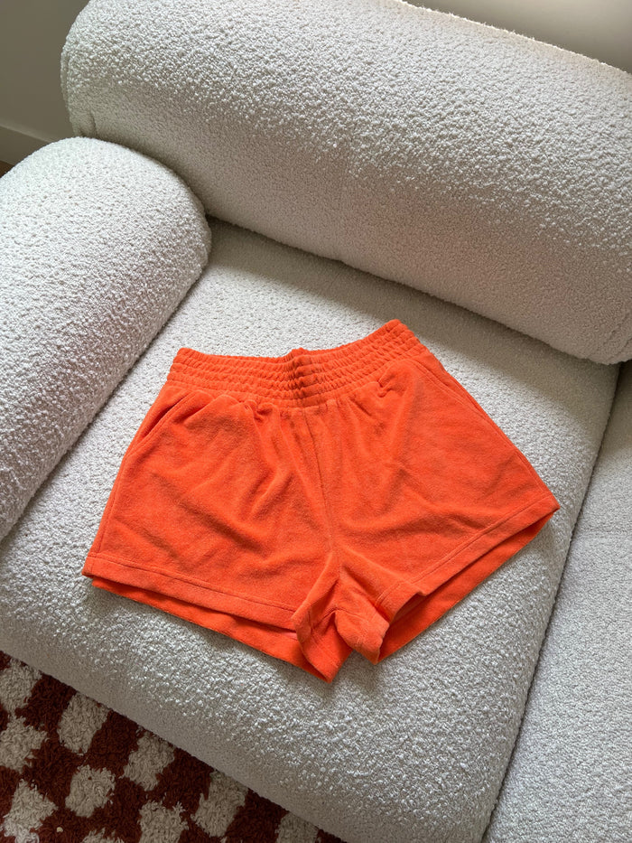 Lauren Luyendyk x SPC Women's Terry Short / Orange - Sun Peony Coconut