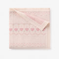Love Fairisle Knit Baby Blanket