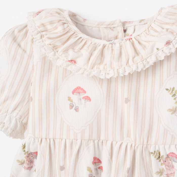 Magical Mouse Cameo Striped Bubble