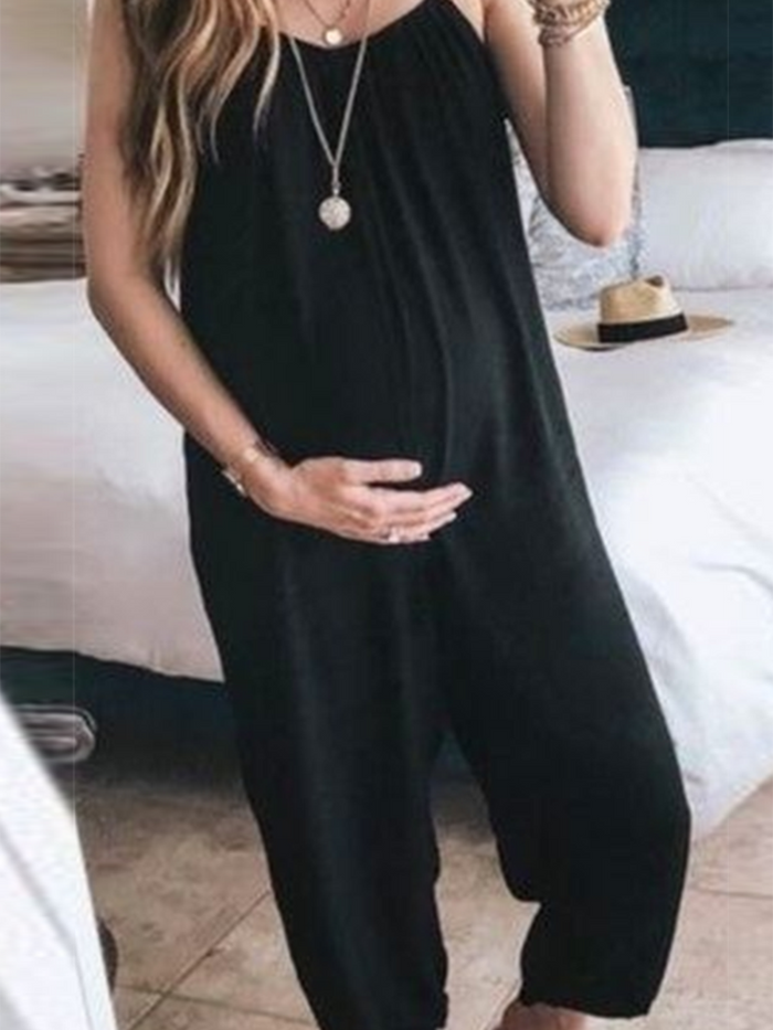 Maternity Camisole Trousers Jumpsuit