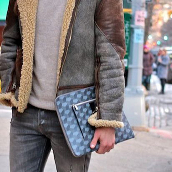 Men'S Autumn And Winter Solid Color Lapel Mid-Length Coat